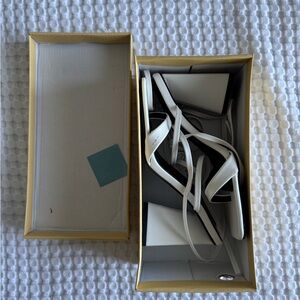 Princess Polly White Desert Rain Heels